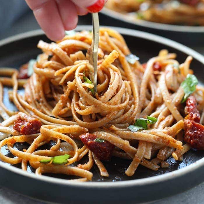 Sun-Dried Tomato Basil Pasta: Deep Flavor, Light Whole Wheat Feel